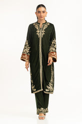 Velvet Embroidered Shirt And Trouser IPST-55118